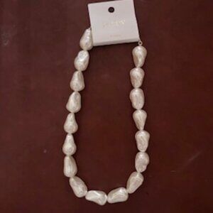 JCrew Factory Faux Pearl Necklace
